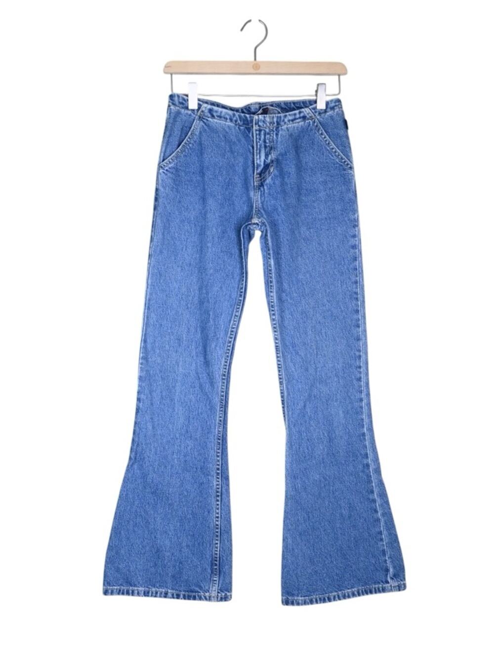 Tommy Hilfiger Tommy Girl Women's 3 Vintage Y2K No Waistband Flare Jeans